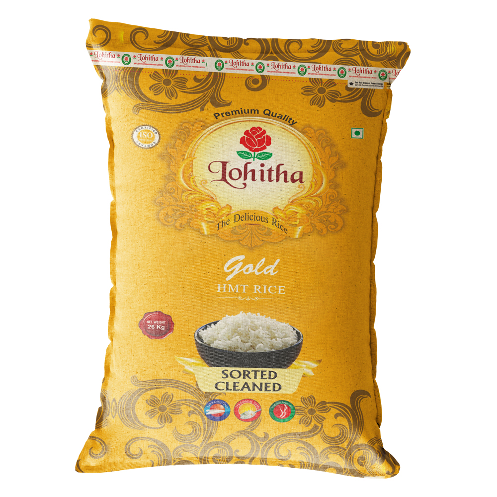 Gold HMT Steam Rice 26Kgs